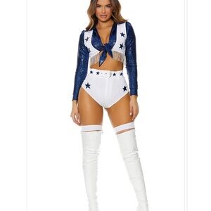 Forplay Dallas cowboys cheerleader costume
